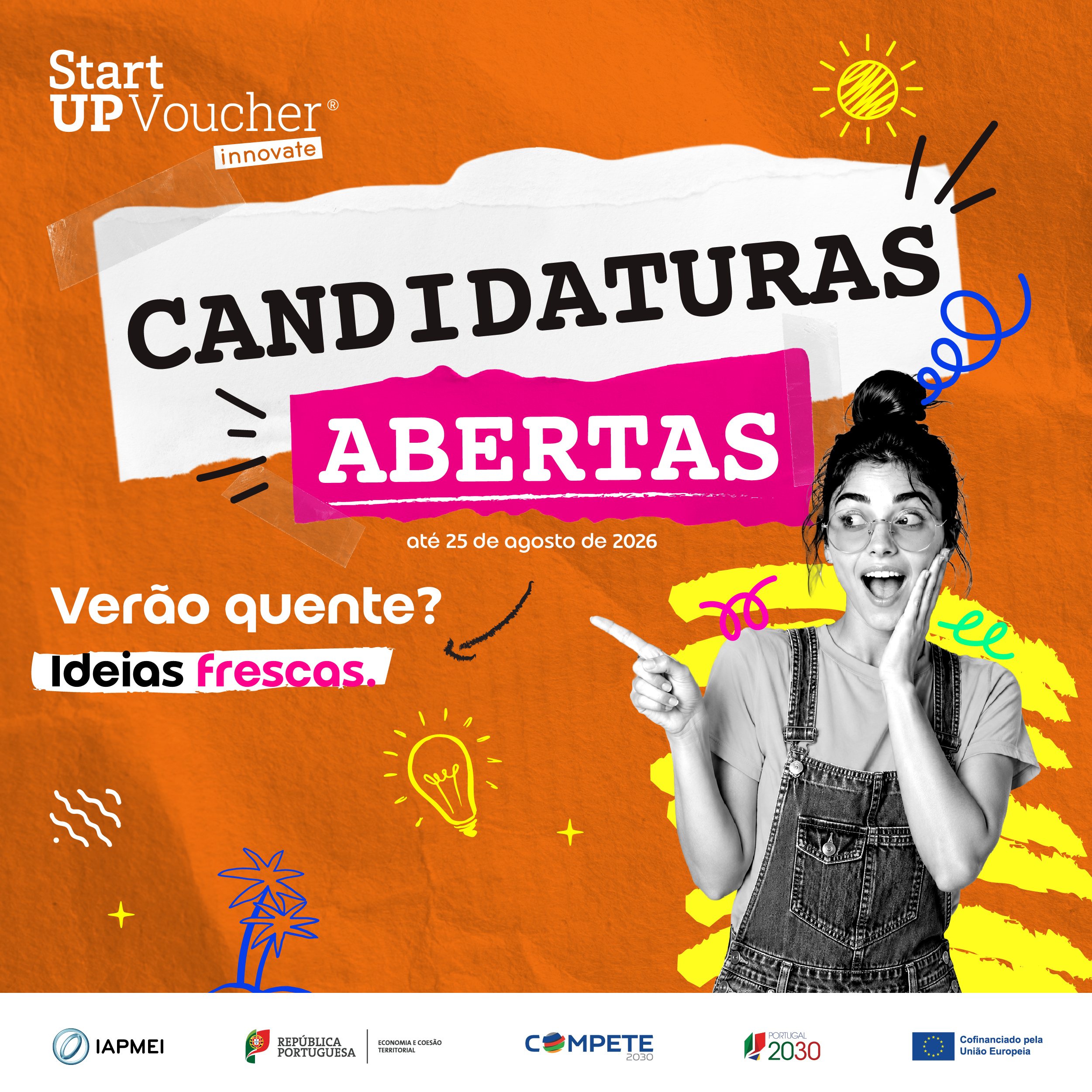 StartUP Voucher Innovate 2025-2026: impulso prático para startups